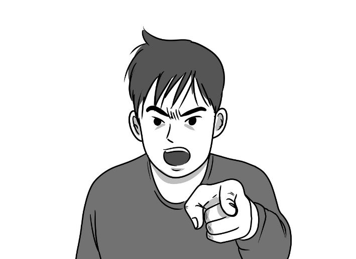 억울한 누명 꿈