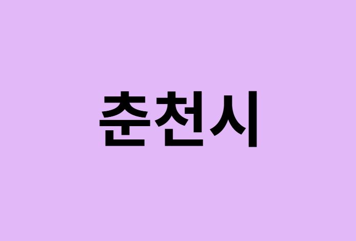 춘천시에서 인천공항 가는법 (버스시간표, 기차, 가격, 요금, 공항버스, 제1, 2터미널)