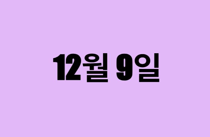 12월 9일 생일 탄생화, 탄생석, 별자리, 꽃말, 운세, 사주