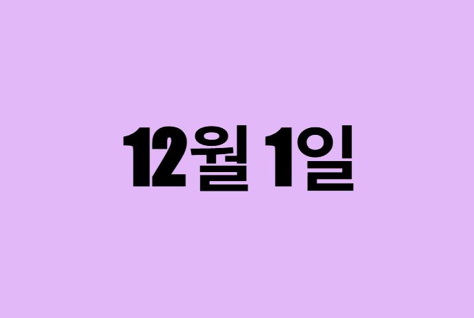 12월 1일 생일 탄생화, 탄생석, 별자리, 꽃말, 운세, 사주